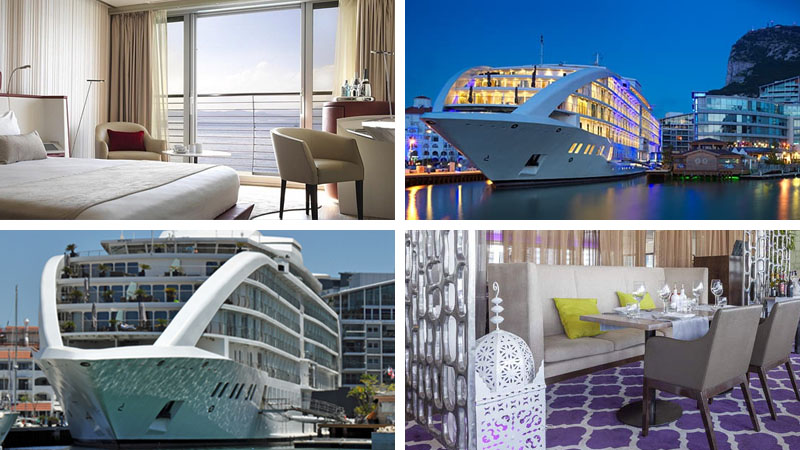 Sunborn Gibraltar Hotel Yacht in Ocean Village